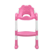 Load image into Gallery viewer, Baby Potty Folding Toilet Seat Chair Training Seat Ladder Safety Handrail extension step new multi - jnpworldwide