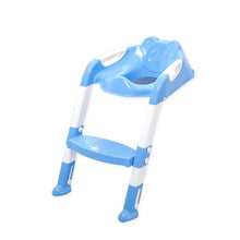 Load image into Gallery viewer, Baby Potty Folding Toilet Seat Chair Training Seat Ladder Safety Handrail extension step new multi - jnpworldwide