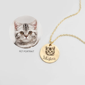 girl jewelry cat dog souvenir necklace bracelet gift plated gold silver chain sterling women steel - jnpworldwide