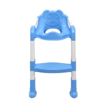 Load image into Gallery viewer, Baby Potty Folding Toilet Seat Chair Training Seat Ladder Safety Handrail extension step new multi - jnpworldwide