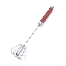 Load image into Gallery viewer, Semi auto Mixer Egg Beater Manual Turning Stainless Whisk Hand Blender Cream Stirring Kitchen Tools - jnpworldwide