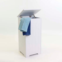 Load image into Gallery viewer, Beautiful Laundry Hamper Cabinet furniture maker organizer from Wooden for storage shirt jean bar standing sideboard in bathroom kitchen home