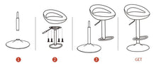 Load image into Gallery viewer, New Bar Chair Modern Minimalist High Chair Bar Stool Mobile Phone Shop Stool Back Seat Home Lift - jnpworldwide