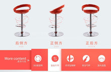 Load image into Gallery viewer, New Bar Chair Modern Minimalist High Chair Bar Stool Mobile Phone Shop Stool Back Seat Home Lift - jnpworldwide