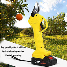 Load image into Gallery viewer, Fruit Tree Pruning Shears Electric Grafting Tool Scissor Battery Rechargeable Cutting Garden Farming - jnpworldwide