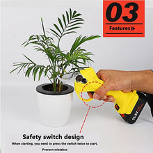 Load image into Gallery viewer, Fruit Tree Pruning Shears Electric Grafting Tool Scissor Battery Rechargeable Cutting Garden Farming - jnpworldwide