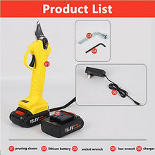 Load image into Gallery viewer, Fruit Tree Pruning Shears Electric Grafting Tool Scissor Battery Rechargeable Cutting Garden Farming - jnpworldwide