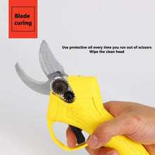 Load image into Gallery viewer, Fruit Tree Pruning Shears Electric Grafting Tool Scissor Battery Rechargeable Cutting Garden Farming - jnpworldwide