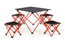 Load image into Gallery viewer, Beach Chair Camping Lightweight Folding Fishing Outdoor Furniture Stock Orange Red Dark Blue Table - jnpworldwide
