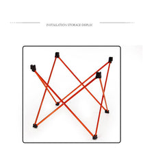 Load image into Gallery viewer, Beach Chair Camping Lightweight Folding Fishing Outdoor Furniture Stock Orange Red Dark Blue Table - jnpworldwide