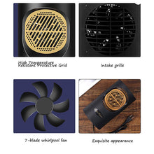 Load image into Gallery viewer, heater fan electric heating Handy sterilize virus Bacteria thermostat air Radiator Warm Household us - jnpworldwide