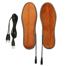 Load image into Gallery viewer, Heating Foot Pads USB Recharge Electric Heated Insoles Shoes Winter Warmer Boots Charge Heater new - jnpworldwide