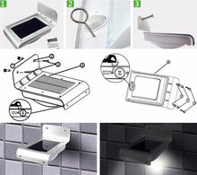 Load image into Gallery viewer, solar light led power with sensor control to remove lamp motion decor home outdoor garden path landscape waterproof - jnpworldwide