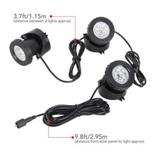 Load image into Gallery viewer, Solar light led sensor power Spotlight remove lamp motion outdoor garden path landscape waterproof - jnpworldwide
