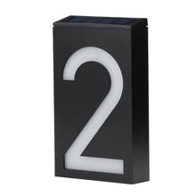 Load image into Gallery viewer, solar light led power Number Digits Plate remove lamp outdoor garden path landscape waterproof a - jnpworldwide