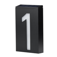 Load image into Gallery viewer, solar light led power Number Digits Plate remove lamp outdoor garden path landscape waterproof a - jnpworldwide