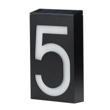 Load image into Gallery viewer, solar light led power Number Digits Plate remove lamp outdoor garden path landscape waterproof a - jnpworldwide