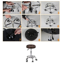 Load image into Gallery viewer, Extensible Chair Office Chairs Swivel Lift Black Red Blue Coffee Stable Stool Vintage Home Furniture - jnpworldwide