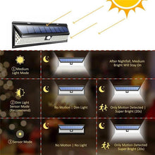 Load image into Gallery viewer, Garden Solar LED Lights Outdoor Lamp Motion Sensor 270 Degree Waterproof Security path landscape us - jnpworldwide