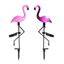 Load image into Gallery viewer, LED Solar Garden Light Simulated Flamingo Lawn Lamp Waterproof Outdoor For Garden Decor landscape - jnpworldwide