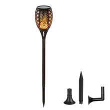 Load image into Gallery viewer, LED Solar Flame Lamp Flickering Outdoor Waterproof Landscape Yard Garden Path Torch Light path us - jnpworldwide