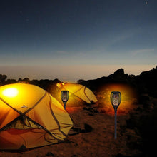 Load image into Gallery viewer, LED Solar Flame Lamp Flickering Outdoor Waterproof Landscape Yard Garden Path Torch Light path us - jnpworldwide