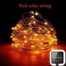 Load image into Gallery viewer, LED Outdoor Solar Lamp String Lights Fairy Holiday Christmas Party Garland Garden Waterproof wall - jnpworldwide