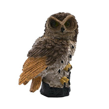 Load image into Gallery viewer, Owl Solar Light LED Panel Fake Waterproof Garden Ornament Animal Bird Outdoor Yard Garden Lamps us - jnpworldwide