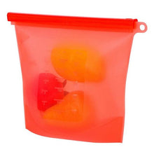 Load image into Gallery viewer, Reusable Silicone Vacuum Kitchen Food Fresh Bag Fruit Meat Storage Containers Refrigerator Ziplock - jnpworldwide