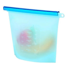 Load image into Gallery viewer, Reusable Silicone Vacuum Kitchen Food Fresh Bag Fruit Meat Storage Containers Refrigerator Ziplock - jnpworldwide