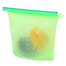 Load image into Gallery viewer, Reusable Silicone Vacuum Kitchen Food Fresh Bag Fruit Meat Storage Containers Refrigerator Ziplock - jnpworldwide