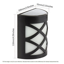 Load image into Gallery viewer, LED Solar Power Light Waterproof Sensor Lamp Outdoor Path Roof Corridor Wall garden Pathway Fence us - jnpworldwide