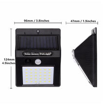 Load image into Gallery viewer, LED Solar Power Light Waterproof Sensor Lamp Outdoor Path Roof Corridor Wall garden Pathway Fence us - jnpworldwide