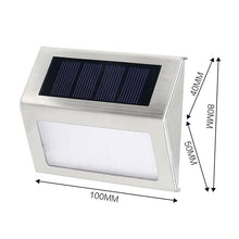 Load image into Gallery viewer, LED Solar Power Light Waterproof Sensor Lamp Outdoor Path Roof Corridor Wall garden Pathway Fence us - jnpworldwide