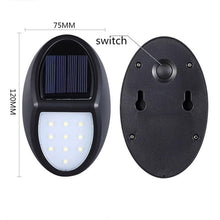 Load image into Gallery viewer, LED Solar Power Light Waterproof Sensor Lamp Outdoor Path Roof Corridor Wall garden Pathway Fence us - jnpworldwide