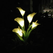 Load image into Gallery viewer, solar light led sensor power Flower remove lamp motion outdoor garden path landscape waterproof a - jnpworldwide