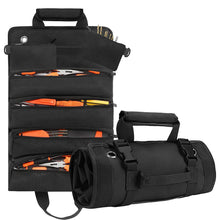 Load image into Gallery viewer, Oxford Cloth Tool Tote Bag Muti-Purpose Tool Organiser with 6 Pockets for Home Professional Tool Equipment Storage