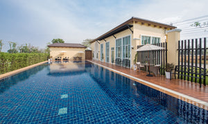 Single house Bangkok Thailand swimming pool gym CCTV WIFI Clubhouse Department Store 独栋别墅曼谷泰国游泳池健身房会所百货