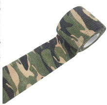 Load image into Gallery viewer, Camouflage Non-woven Elastic Bandage Cohesive Bandage for First Aid, Hunting, Camping, and Sports