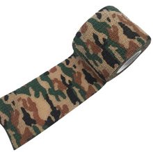 Load image into Gallery viewer, Camouflage Non-woven Elastic Bandage Cohesive Bandage for First Aid, Hunting, Camping, and Sports