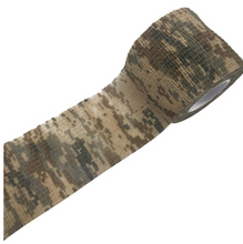 Load image into Gallery viewer, Camouflage Non-woven Elastic Bandage Cohesive Bandage for First Aid, Hunting, Camping, and Sports