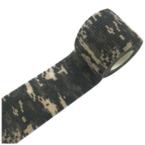 Camouflage Non-woven Elastic Bandage Cohesive Bandage for First Aid, Hunting, Camping, and Sports