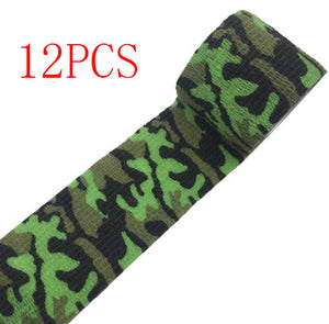 Camouflage Non-woven Elastic Bandage Cohesive Bandage for First Aid, Hunting, Camping, and Sports