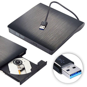 USB 3.0 DVD Drive Floppy External Drive ROM Player Writer Rewriter Burner for iMac MacBook Laptop - jnpworldwide
