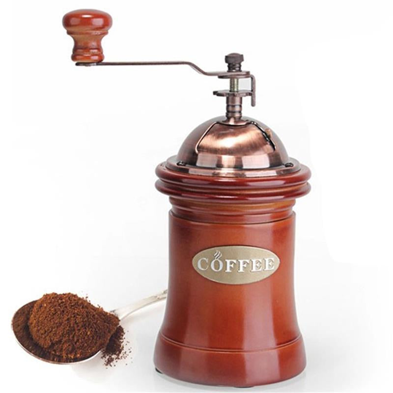 coffee grinder Hand shake jaw molar roasted and ground seeds coffee beans bar drink household - jnpworldwide