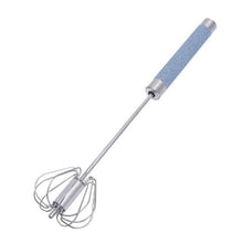 Load image into Gallery viewer, Semi auto Mixer Egg Beater Manual Turning Stainless Whisk Hand Blender Cream Stirring Kitchen Tools - jnpworldwide