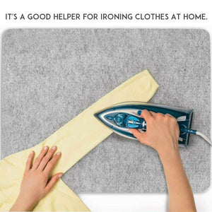 Ironing board wool pads fur pressing mat against pad cloth jean T shirt home maid household travel - jnpworldwide