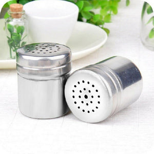 Pepper Pot Stainless Steel Home Kitchen Bar Spice Jar Household  Cooking Cook Barbecue Food sauce - jnpworldwide