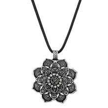 Load image into Gallery viewer, necklace silver chain sterling Amulet yoga jewelry mandala pendant plated bracelet fashion - jnpworldwide