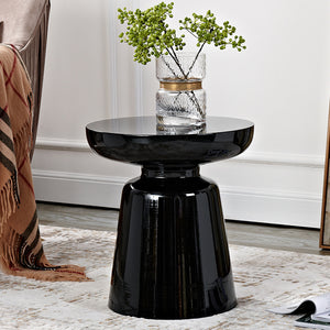 table round metal color decor luxury modern bedside sofa for storage cup lamps coffee remote book vase furniture home office